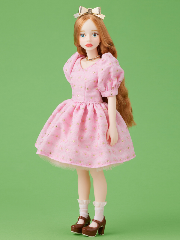 be my baby！Cherry Dress set「Tea time for me -pink-」: ドール