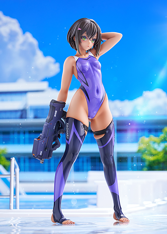 ARMS NOTE 水泳部の部長ちゃん 紫の水着Ver.: フィギュアHobbyJAPAN