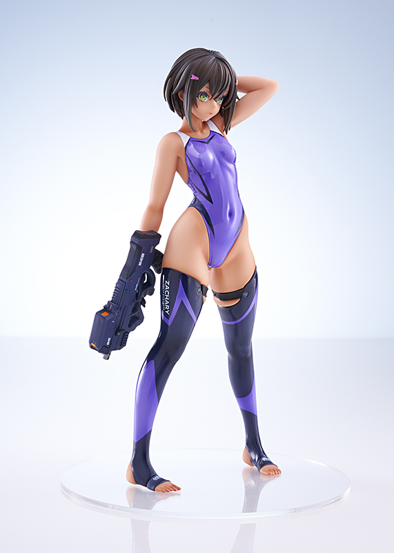 ARMS NOTE 水泳部の部長ちゃん 紫の水着Ver.: フィギュアHobbyJAPAN