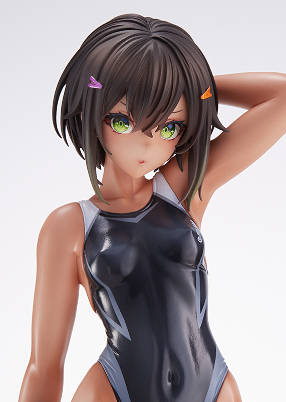 ARMSNOTE 水泳部の部長ちゃん フィギュア ホビージャパン アマクニ 水泳部の部長ちゃん - AMAKUNI
